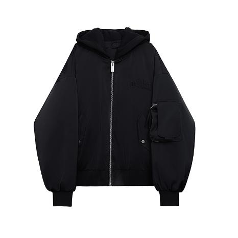 【新品上新】HX 冬季短款带帽羽绒服Z100440110101 商品图0