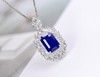 2.16ct刻面蓝宝石吊坠 商品缩略图0