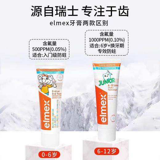 ELMEX艾美适6-12岁少儿防蛀牙膏 商品图10