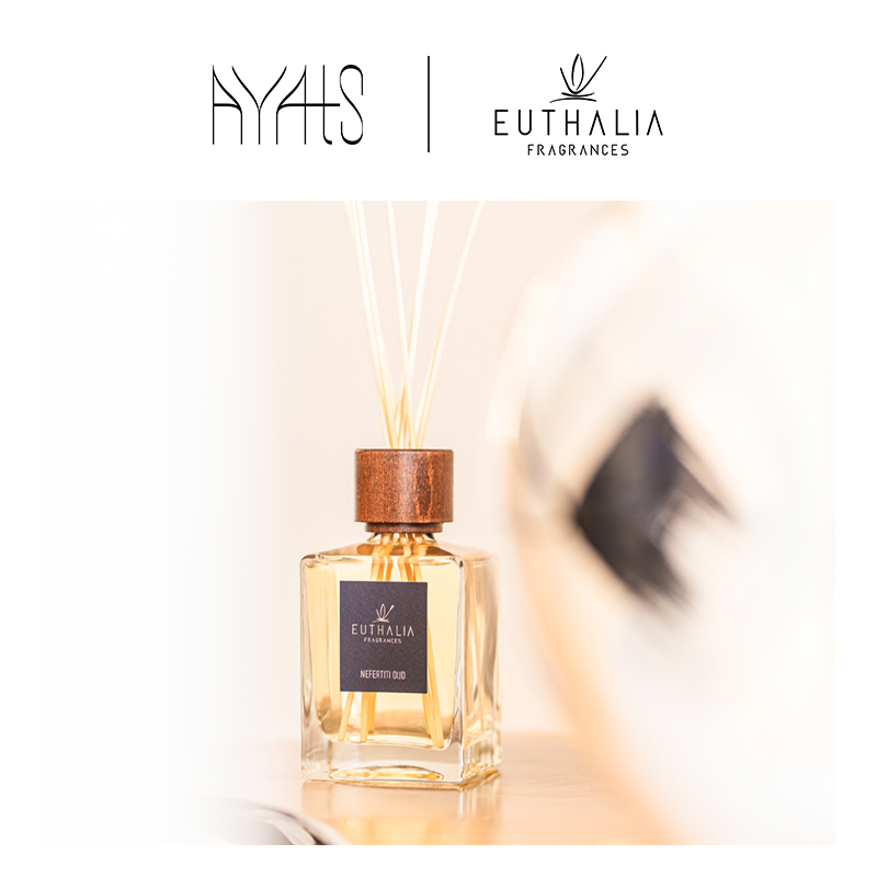 意大利EUTHALIA香薰 NEFERTITI OUD奈费尔提蒂沉香 无火藤条香薰