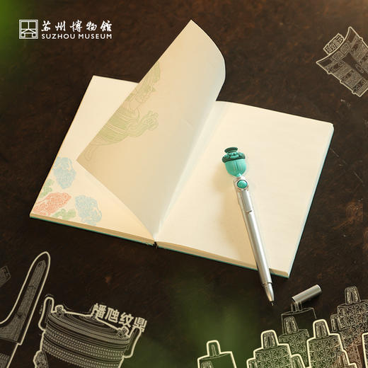 苏州博物馆 咏古吉金手账本套盒 商品图1