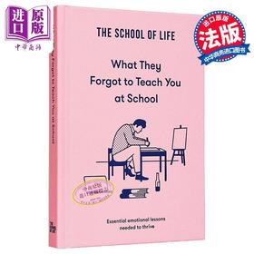 【中商原版】学校忘记教你的事 成长所需的基本情感课程 英文原版 What They Forgot to Teach You The School of Life