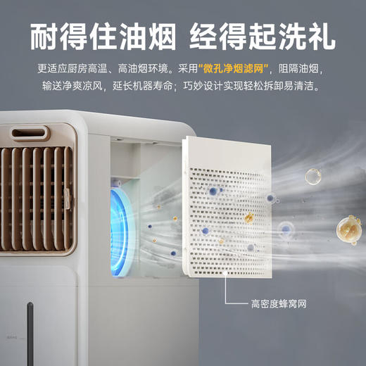 【德国厨房冰雾扇】德国蓝宝专用电风扇小空调冷风机家用防油烟制冷非壁挂水冷 商品图0