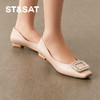 星期六温柔优雅方扣低跟单鞋SSD1111027 商品缩略图5