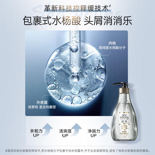 滋源水杨酸控油去屑洗头水400ml 商品图2
