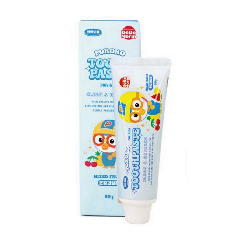 啵乐乐儿童牙膏(混合水果味)