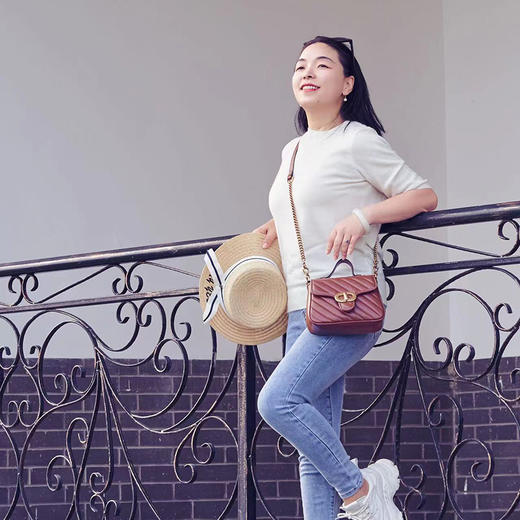 【笑麻麻福利】下单立减20元 SHOWMELLY两颗扣弹力牛仔裤 商品图7