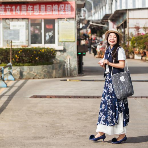 【林栖设计小店】棉混纺T恤短袖多色简约百搭宽松显瘦2025春夏新品针织上衣女1952135 商品图7