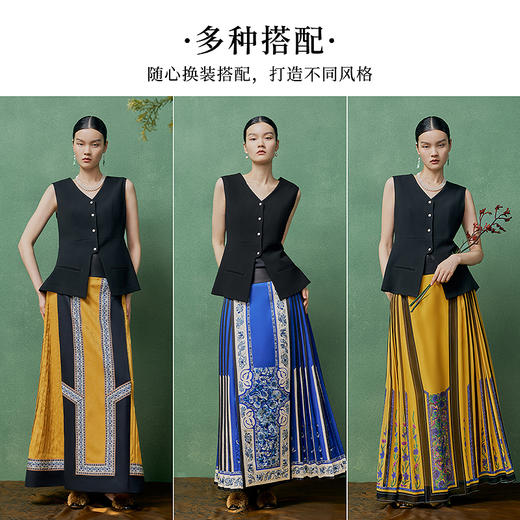 【林栖设计小店】优雅马夹法式复古珍珠修身显瘦2025春夏新品无袖外套女1952024 商品图7