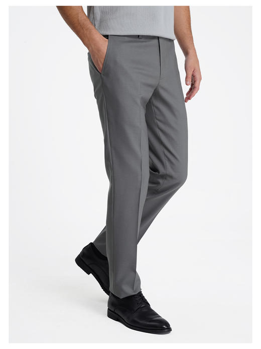 callisto高智系列海藻灰绵羊毛西裤 商品图3