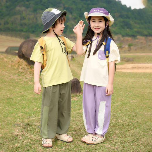 优选丨【7A抗菌】棉花堂2025年夏款冰瓷棉户外弹弹T套装F251122 商品图7