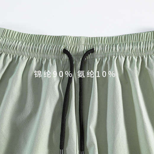 跃牌【跃LEAP-ACTIVE】 宽松休闲户外跑步健身训练五分单层短裤W51134 商品图2