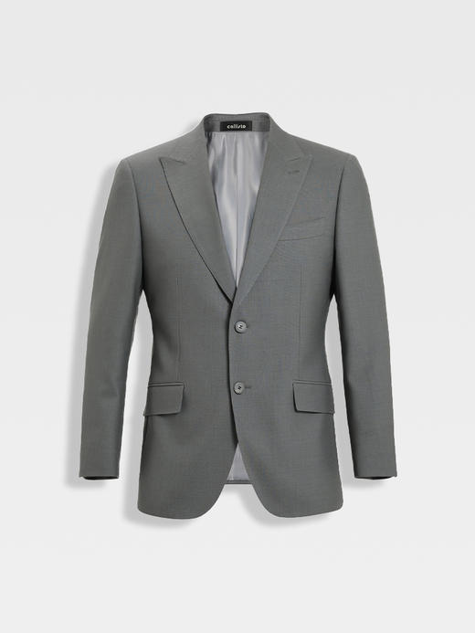 callisto高智系列海藻灰绵羊毛西服 商品图0