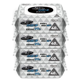 妮飘卫生湿巾40抽*4（厨房专用）