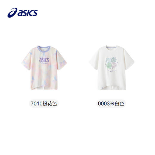 ASICS/亚瑟士童装25年夏季新款女童廓形运动吸湿速干透气T恤轻量 商品图4