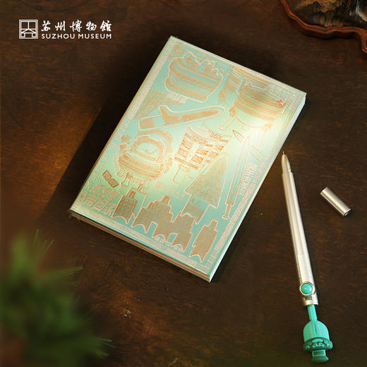 苏州博物馆 咏古吉金手账本套盒 商品图3