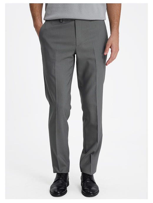 callisto高智系列海藻灰绵羊毛西裤 商品图2