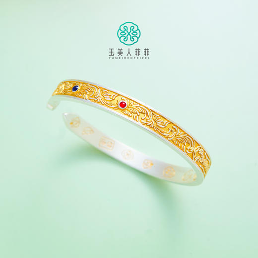 足银手镯 菲菲珠宝好^足银手镯（试戴请勿变形） 商品图0