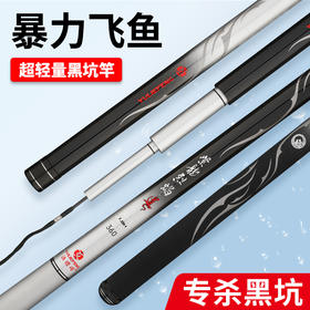 渔猎峰紫龙烈焰道钓竿