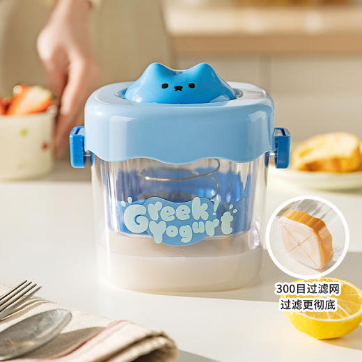 摩登主妇干噎酸奶过滤器家用大容量希腊干巴酸奶碗冷萃乳清分离器 商品图2