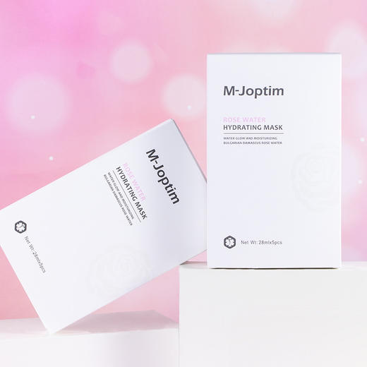 魔介玫瑰花漾润泽面膜 5片/盒 商品图1