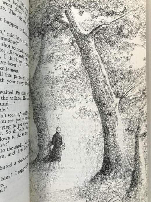 阿加莎·克里斯蒂《未知的旅途/寓所谜案》 约4幅插图 复古仿皮精装32开 商品图6