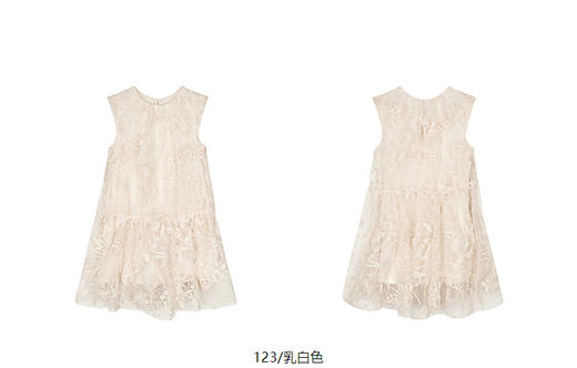 jnby   25年春款  无袖连衣裙  1P3G11360 商品图11