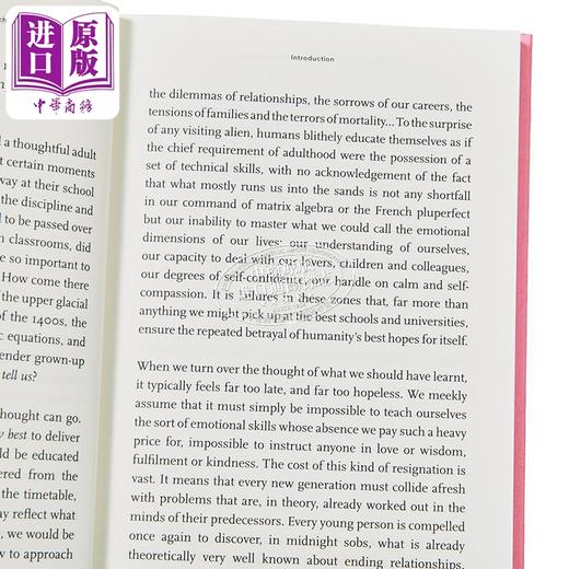 【中商原版】学校忘记教你的事 成长所需的基本情感课程 英文原版 What They Forgot to Teach You The School of Life 商品图2