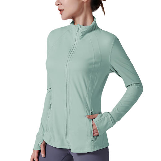 【运动户外】I‘d爱帝女士立领修身拉链夹克外套 商品图4