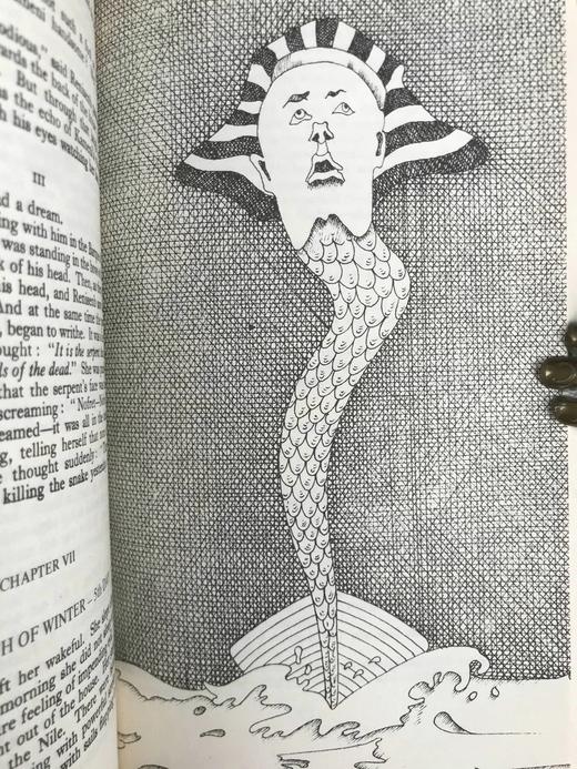 阿加莎·克里斯蒂《神秘的奎恩先生/死亡终局》 约8幅插图 复古仿皮精装32开 商品图7