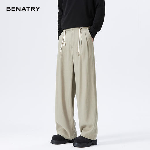 贝纳川春夏直筒休闲裤ECF132005 商品图2