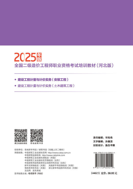 建设工程计量与计价实务（安装工程）(2025年版） 商品图1