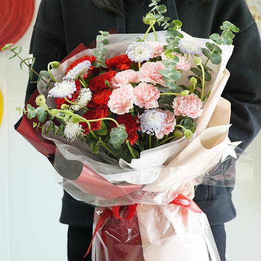 天使之翼丨康乃馨混搭花束 商品图1