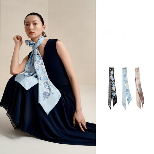 女士丝巾 斜巾&中方巾&大方巾  简约时尚百搭 商品图8