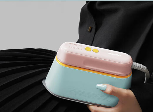 韩国大宇手持蒸汽电熨斗HI-029PRO马卡龙色 商品图0