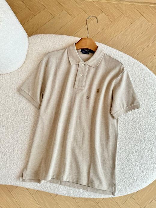 拉夫小马刺绣男士经典款修身版弹力翻领T恤Polo衫 商品图5