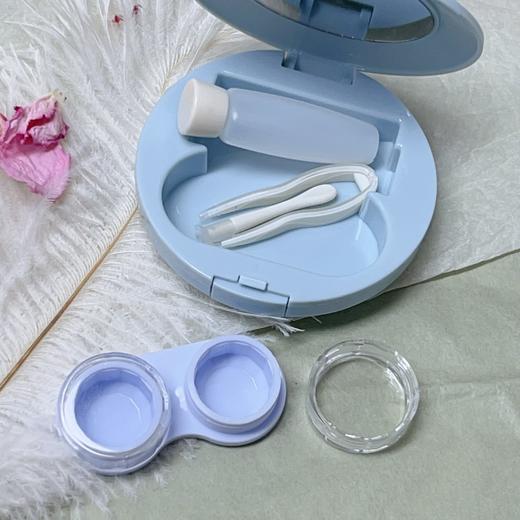 新款简约美瞳盒隐形眼镜盒伴侣盒6660 商品图4