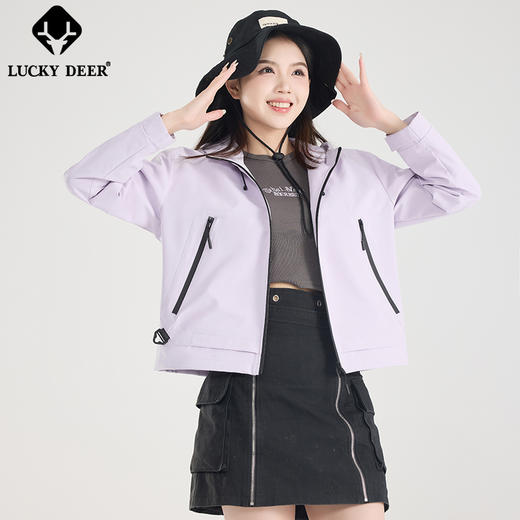 LUCKY DEER情侣款山系轻量化三防单冲外套 商品图4