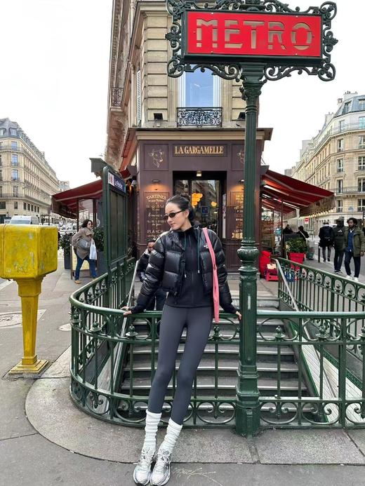 春秋Lulu微磨毛瑜伽运动裤鲨鱼裤 商品图8