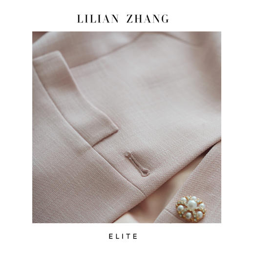 E系列—定制一“婉约风”—“温婉柔雅”—“Lady挚爱”樱花粉上衣 2405024 商品图4