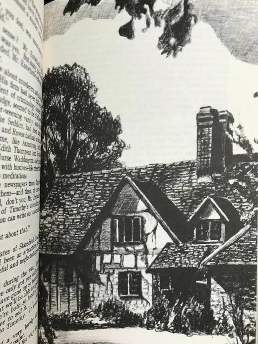 阿加莎·克里斯蒂《斯塔福特疑案/葬礼之后》 6幅插图 复古仿皮精装32开 商品图7