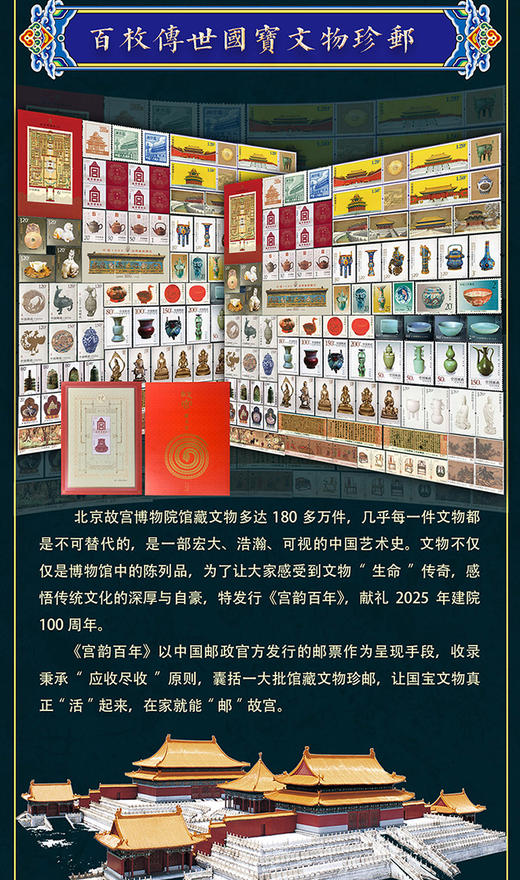 宫韵百年纪念邮册 商品图6