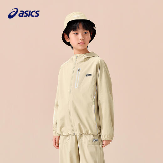 ASICS/亚瑟士童装25年夏季新款男童运动满印三防工艺轻潮梭织便服 商品图1
