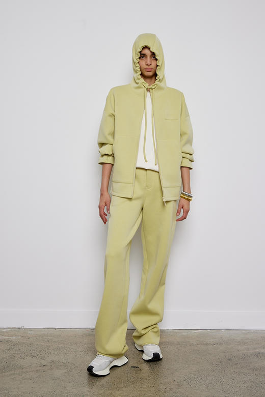 空气层凹凸印开襟外套 商品图0