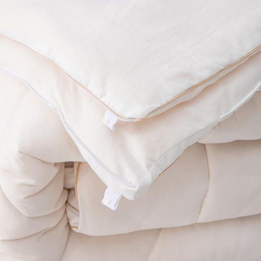 春秋被/冬被/子母被【会员专享】多喜爱 甄芯暖意大豆春秋被/冬被/子母被【大豆纤维】【蓬松饱满】【磨绒面料】【抑菌呵护】 商品图4