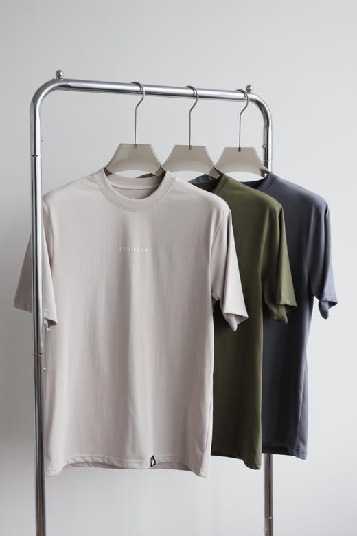 YoungL.A 元单 水洗 ESSENTIAL JACKED 圆领短袖T恤 TX389 商品图0