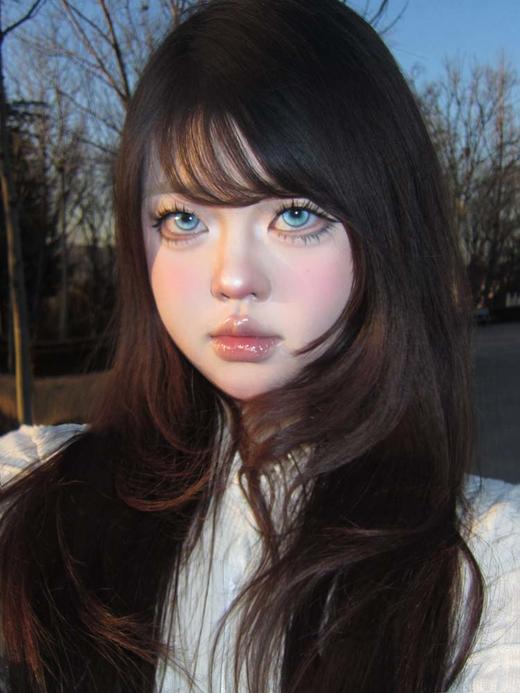 Hot girls（Hotgirl） 半年抛美瞳 七秒金鱼 直径14.5mm着色14.0mm 商品图1