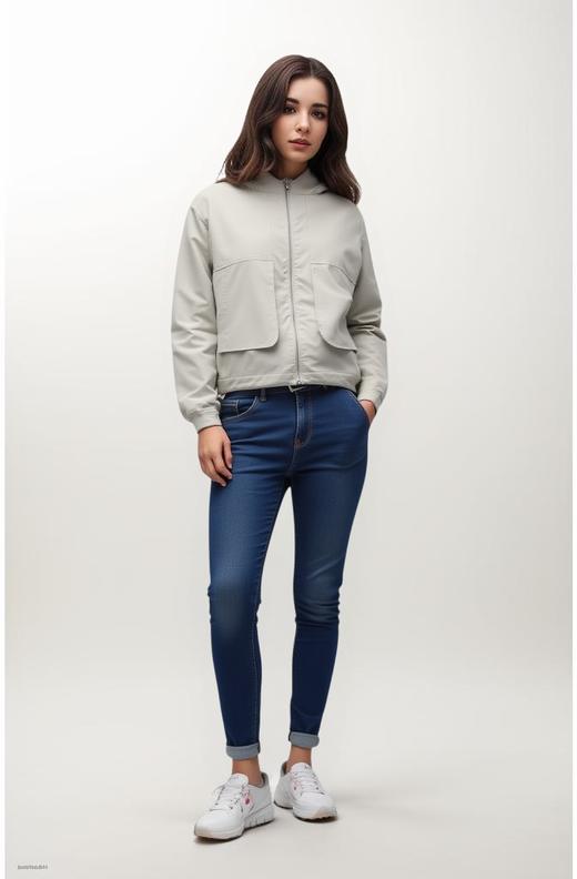 佐丹奴女装25年新款春日探索弹力防紫外线风衣外套05375009 商品图1