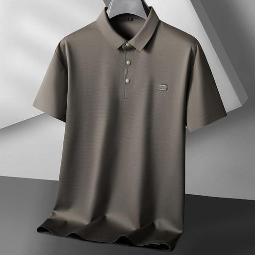 【冰丝】【DK】大依优型大码短袖POLO衫加肥加大冰丝凉感上衣肥佬运动夏装半袖男士 商品图1