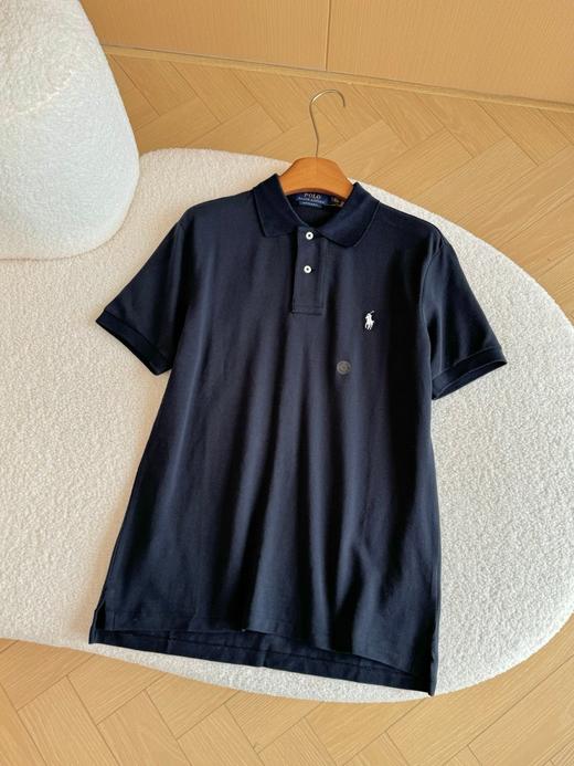 拉夫小马刺绣男士经典款修身版弹力翻领T恤Polo衫 商品图8